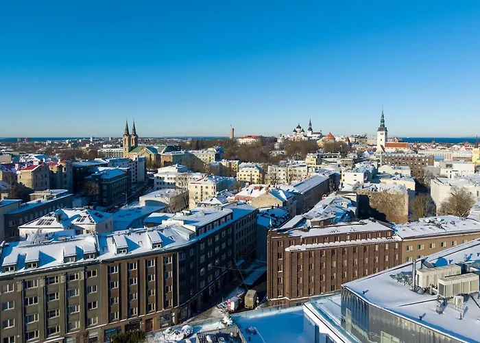Apartmán Cozy 2br Oldtown Rooftop Views Tallinn